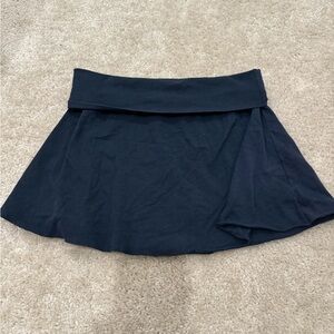 Brandy Melville Dark Blue Mini Skirt